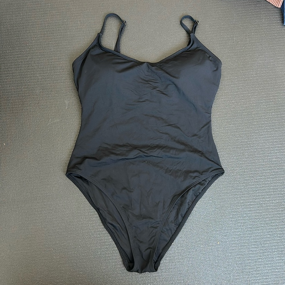 Andie Swim Amalfi Black Size XL new no tags